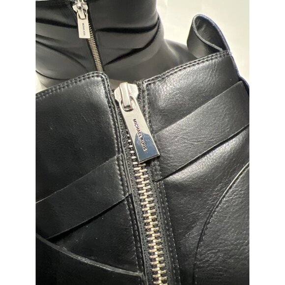 Michael Kors Black Ankle Boots Size 8 - Picture 9 of 10